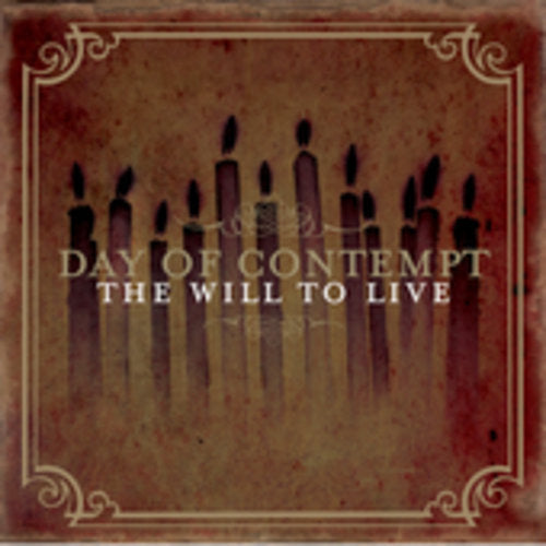 the album cover for Day Of Contempt - The Will To Live