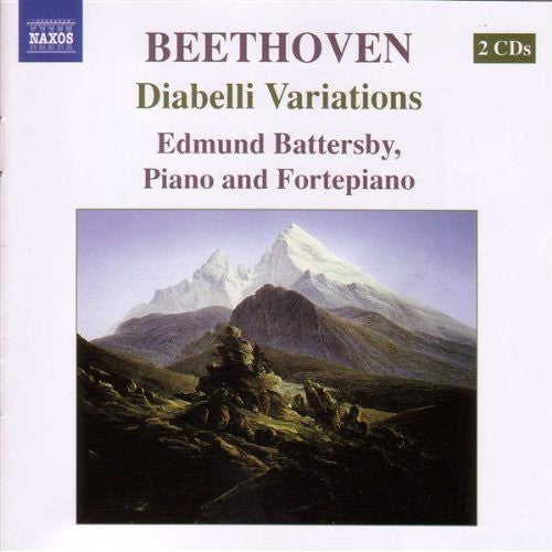 the album cover for Edmund Battersby - Diabelli Variations