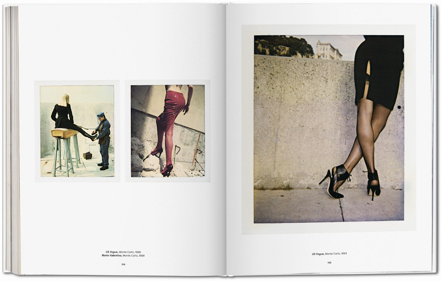 Helmut Newton. Polaroids (German, French, English) Book