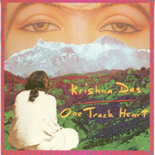 the album cover for Krishna Das - One Track Heart