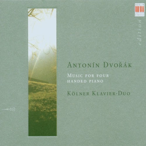 the album cover for A. DVORAK - Music for Piano Four Hands