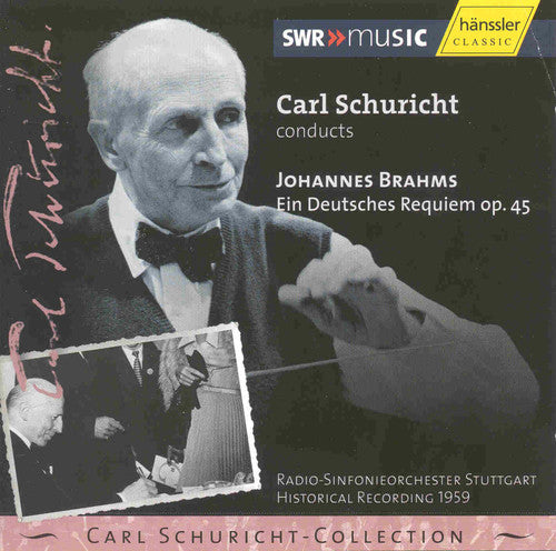 Brahms / Schuricht / Rso Stuttgart Swr - Ein Deutsches Requiem - Music CD