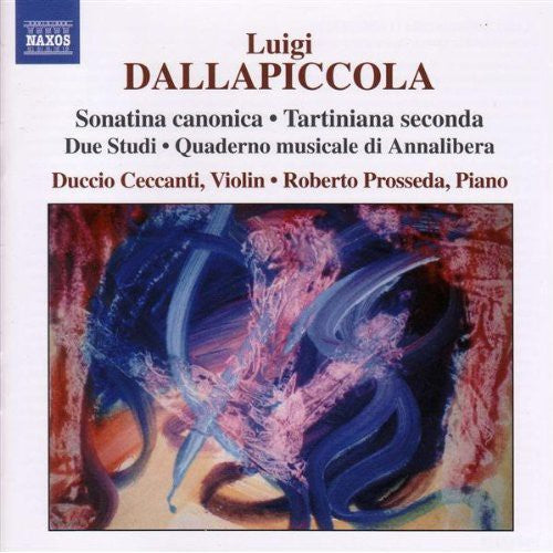 the album cover for Duccio Ceccanti - Complete Works for Violin & Piano