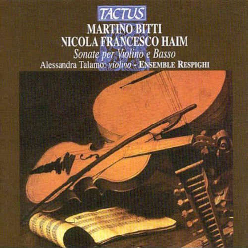 the album cover for Ensemble Respighi, members - Violin Sonatas