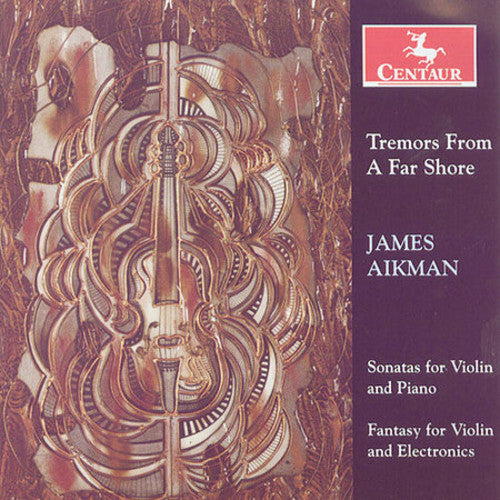 the album cover for J. Aikman - Tremors from a Far Shore