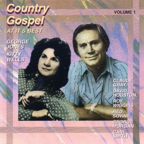 the album cover for Country Gospel At Its Best - Country Gospel At Its Best 1 / Various