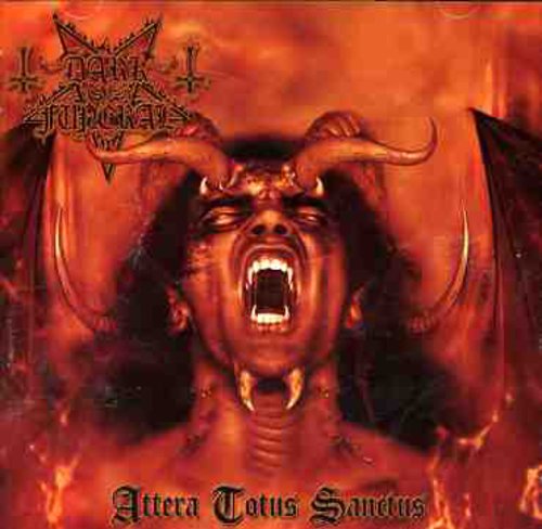 the album cover for Dark Funeral - Attera Totus Sanctus