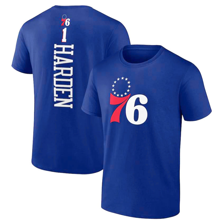 James Harden Philadelphia 76ers Playmaker T-Shirt - Royal Blue