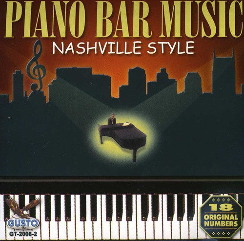Piano Bar Music - Nashville Style - Music CD