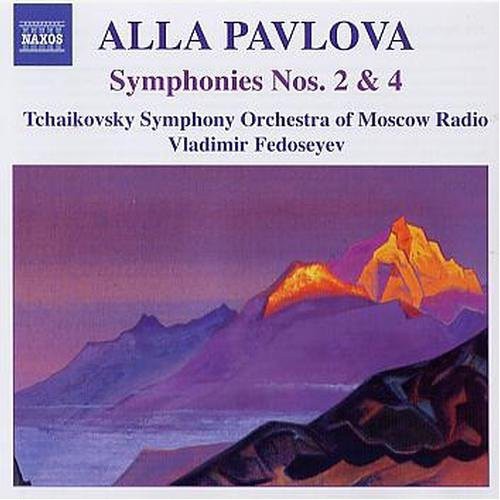 Pavlova / Fedoseyev / Tchaikovsky So Moscow Radio - Symphonies 2 & 4 - Music CD