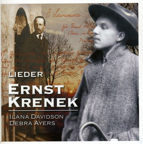 the album cover for E. KRENEK - Lieder