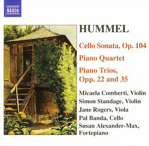 the album cover for Micaela Comberti - Hummel, J.N. : Chamber Music