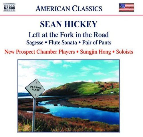 the album cover for Hickey / New Prospect Chamber Players / Hong - Left at the Fork in the Road