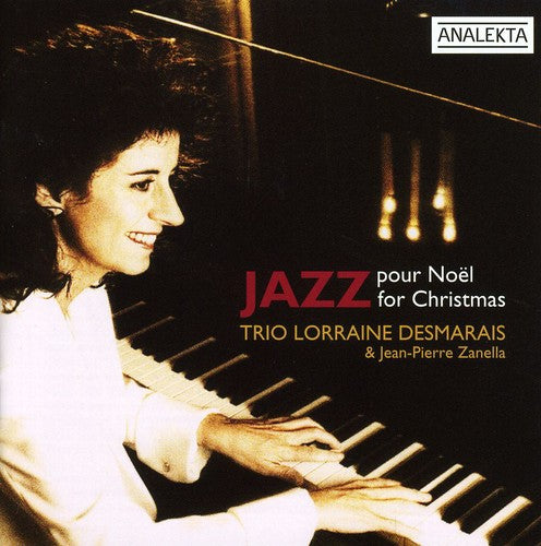 the album cover for Lorraine Desmarais Trio - Jazz for Christmas