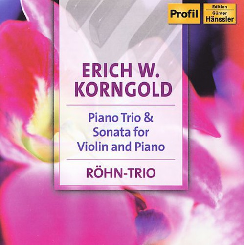 the album cover for Röhn Trio - Piano Trio Sonata for Violin & Piano