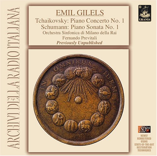 Tchaikovsky / Schumann / Gilels / Previtali - Piano Concerto - Music CD