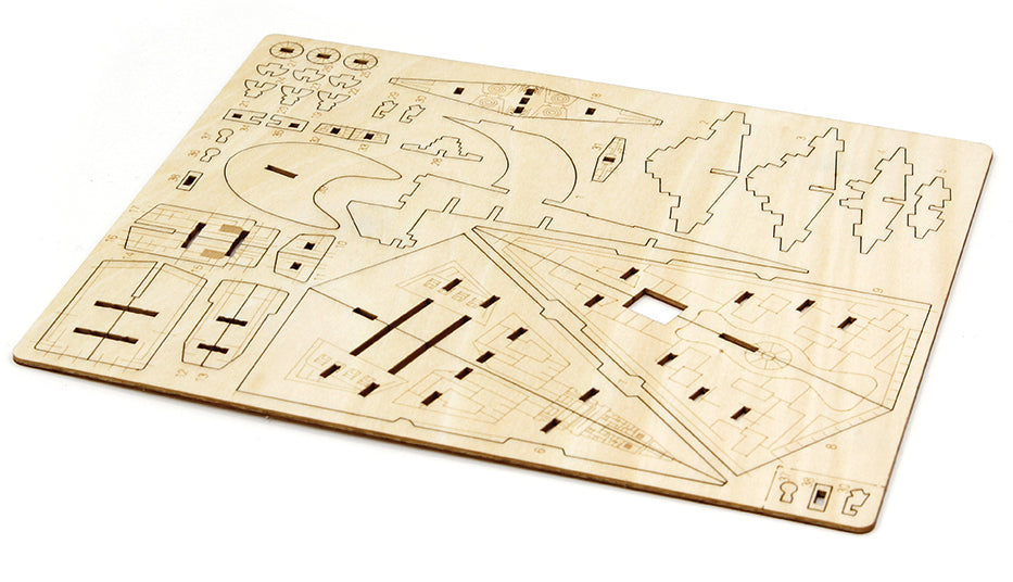 IncrediBuilds: Star Wars: Star Destroyer Book and 3D Wood Model