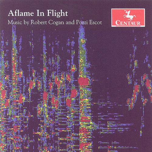the album cover for Cogan/Escot - Aflame in Flight
