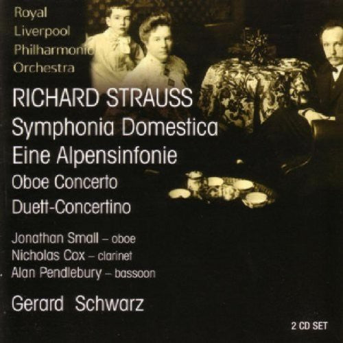 Strauss / Small / Cox / Rlpo / Schwarz - Symphonia Domestica / Eine Alpensinfonie - Music CD