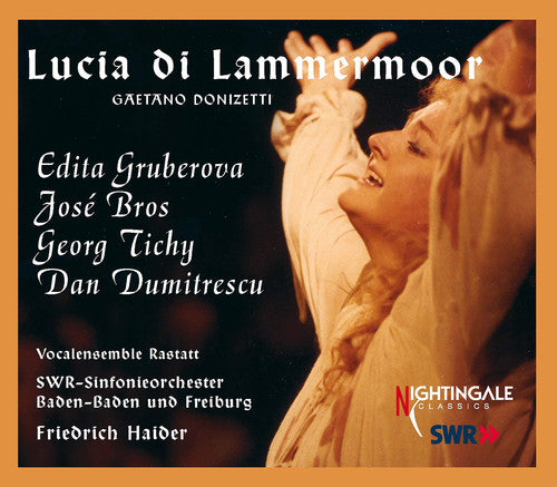 the album cover for EDITA GRUBEROVA - Lucia Di Lammermoor