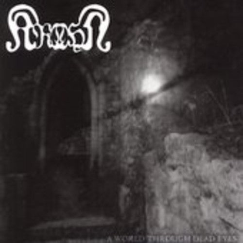 the album cover for Krohm - A World Through Dead Eyes