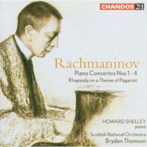 Rachmaninoff / Thomson / Scottish National Orch - Piano Concertos Nos 1-4 - Music CD