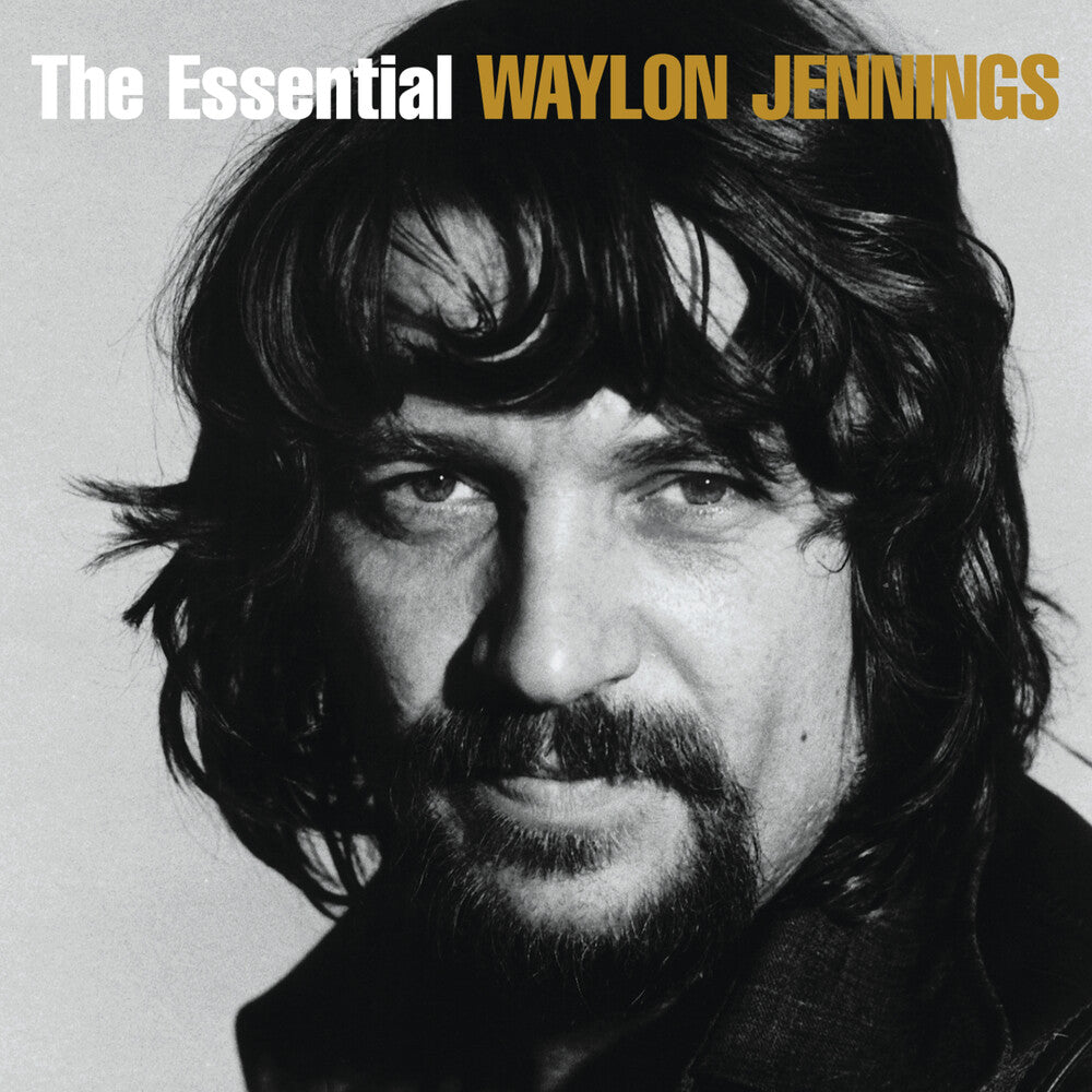 the album cover for Waylon Jennings - Essential Waylon Jennings