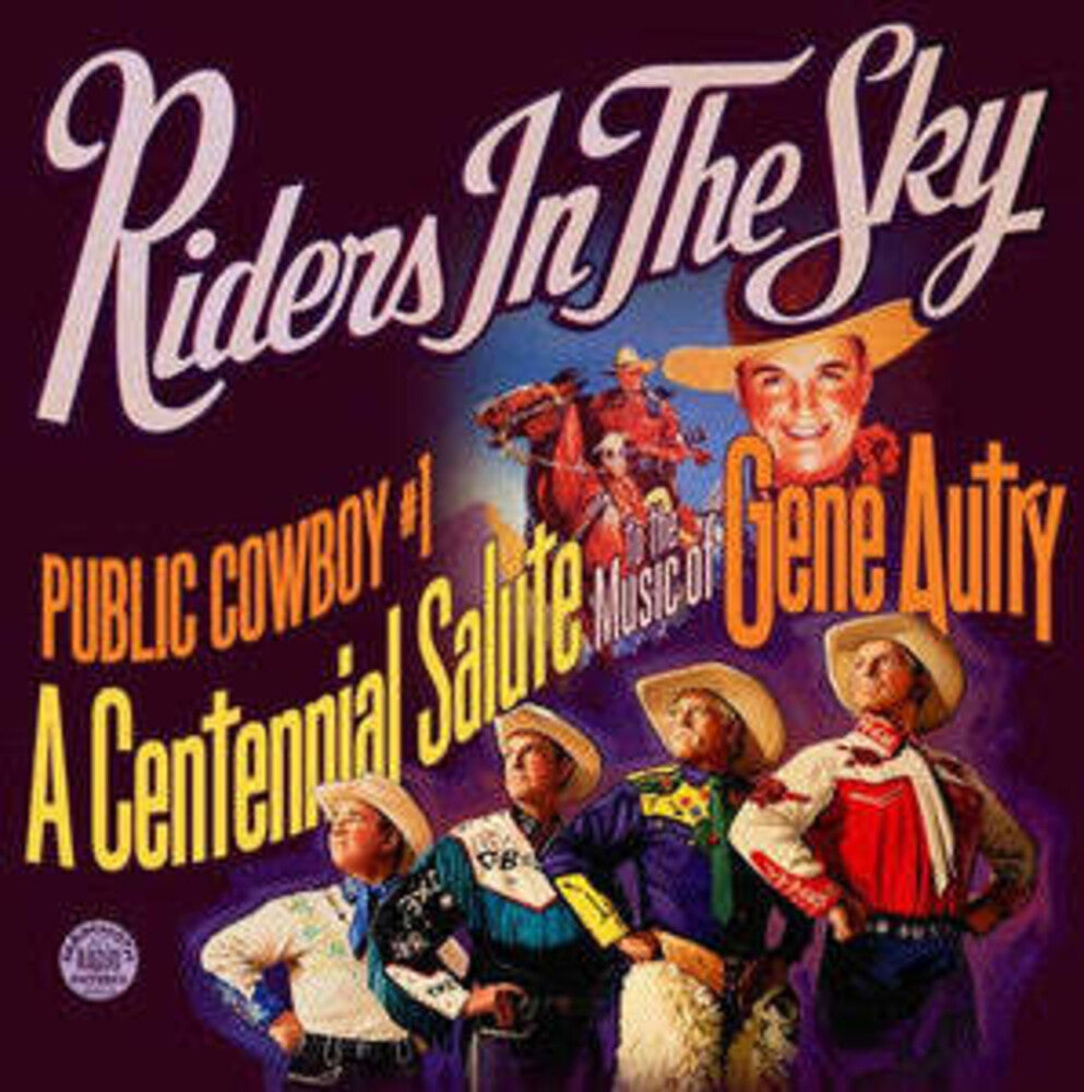 the album cover for Riders In The Sky - Public Cowboy #1