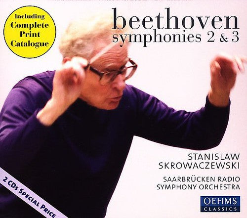 Beethoven / Skrowaczewski / Saarbrucken Radio Sym - Symphonies 2 & 3 - Music CD