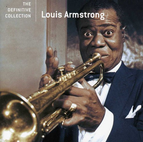 the album cover for Louis Armstrong - Definitive Collection