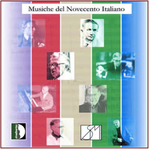 the album cover for Music of the Italian 20th Century / Various - Music of the Italian 20th Century / Various