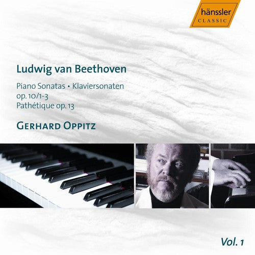 the album cover for Gerhard Oppitz - Piano Sonatas 1