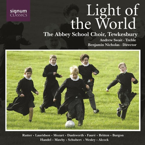 the album cover for Tewkesbury Abbey Choir - Light of the World