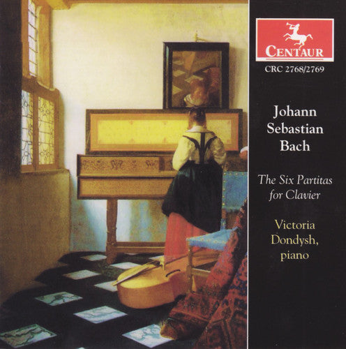 the album cover for Victoria Dondysh - Six Partitas for Clavier