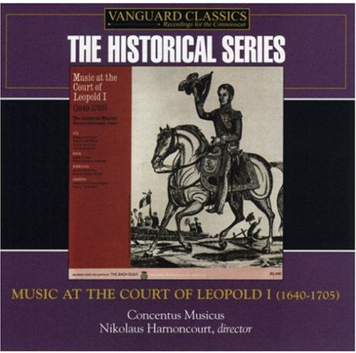the album cover for Concentus Musicus - Music at the Court of Leopold I
