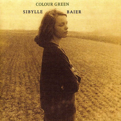the album cover for Sibylle Baier - Colour Green