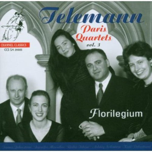 the album cover for Florilegium - Paris Quartets 3