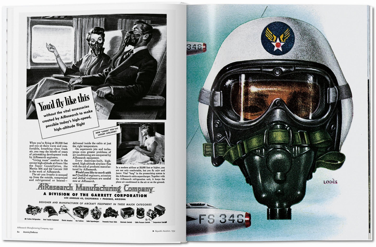 All-American Ads of the 50s (German, French, English) Book