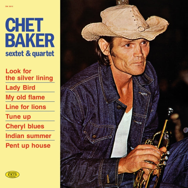 Chet Baker - Sextet & Quartet (Yellow LP Vinyl) Vinyl Record
