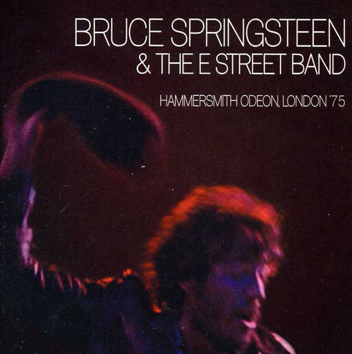 the album cover for Bruce Springsteen - Hammersmith Odeon, Live '75