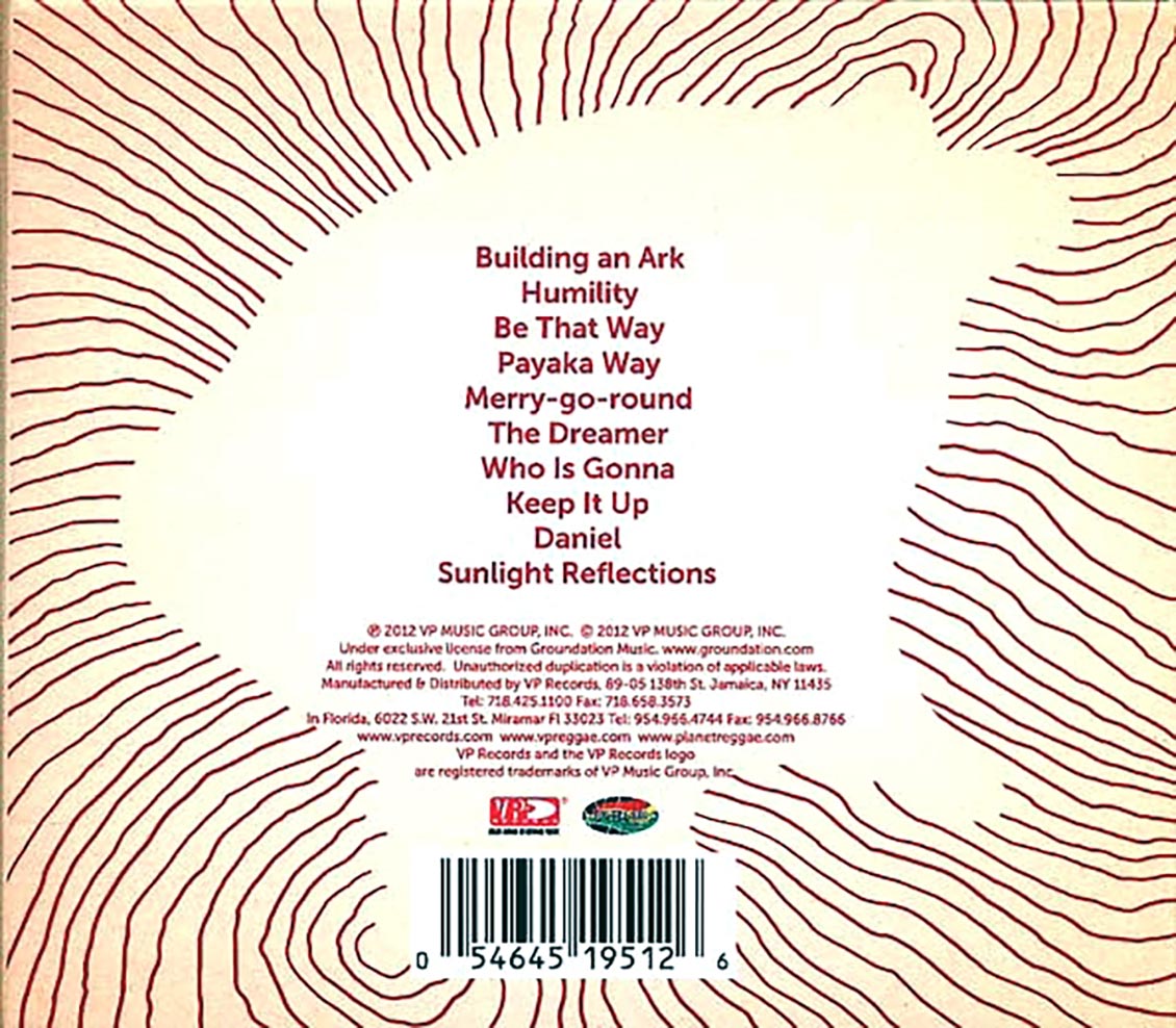 Groundation - Building An Ark Music CD