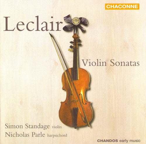 Leclair / Standage / Parle,nicholas - Violin Sonatas - Music CD