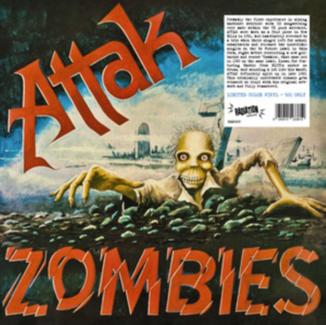 Attak - Zombies (Green LP Vinyl) Vinyl Record