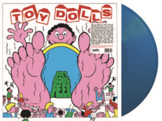 Toy Dolls - Fat Bobs Feet (Blue LP Vinyl) Vinyl Record