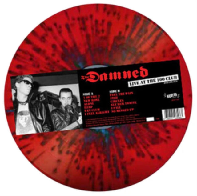 Damned - Live At The 100 Club (Splatter LP Vinyl) Vinyl Record