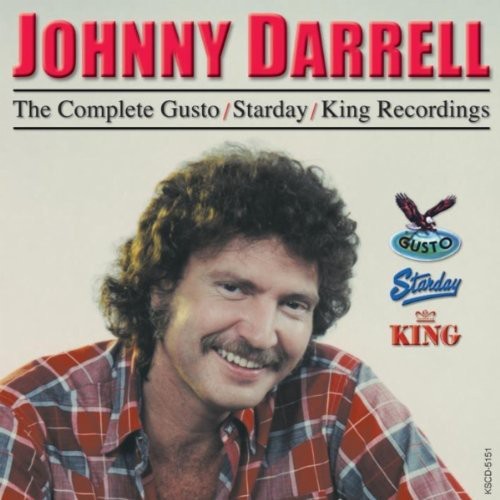 the album cover for Johnny Darrell - The Complete Gusto / Starday / King Recordings