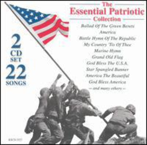 the album cover for 22 Songs Essential Patriot - Essential Patriotic Collection