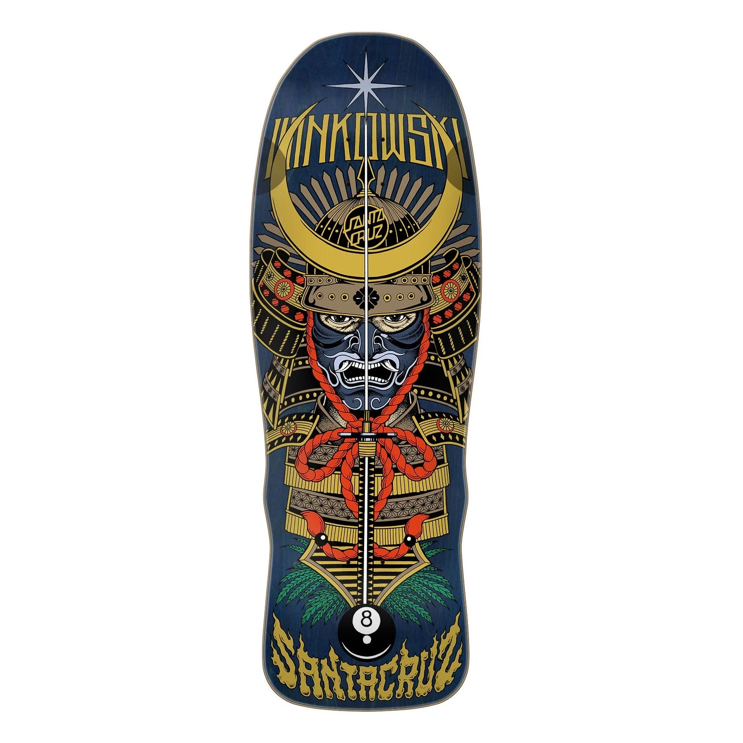 Santa Cruz Winkowski Samurai Shaped Skateboard Deck - 10.35ƒ??