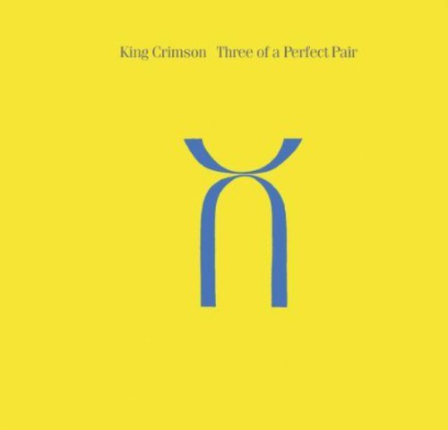 the album cover for King Crimson - Three of a Perfect Pair