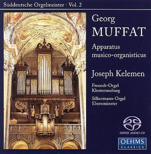the album cover for G. MUFFAT - Apparatus Musico-Organisticus